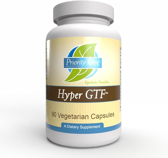 Priority One Vitamins Hyper GTF 90 Capsules - Metabolism Support*