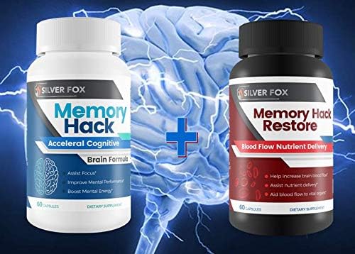 Memory Hack - Acceleral Cognitive Brain Formula - Support Mental Endurance and Focus - with Taurine &amp Other Powerful Natural Ingredients - Nootropic Brain Booster