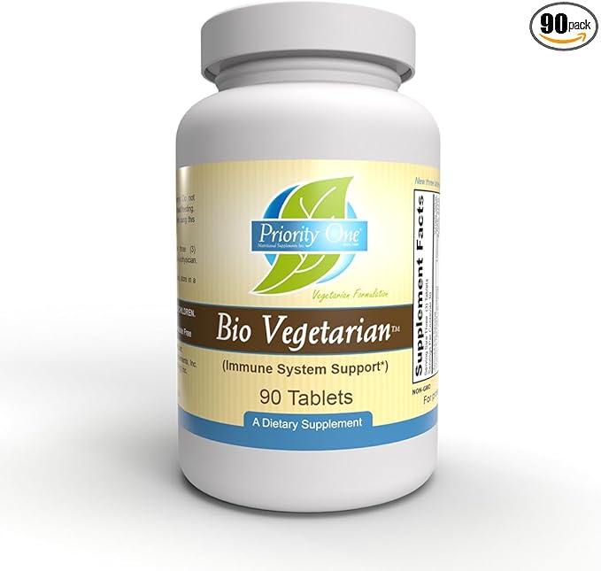 Priority One (New Size) Bio Vegetarian (90) Tab
