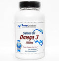 Salmon Oil Omega 3 1000mg // 100 Capsules // Pure // by PureControl Supplements