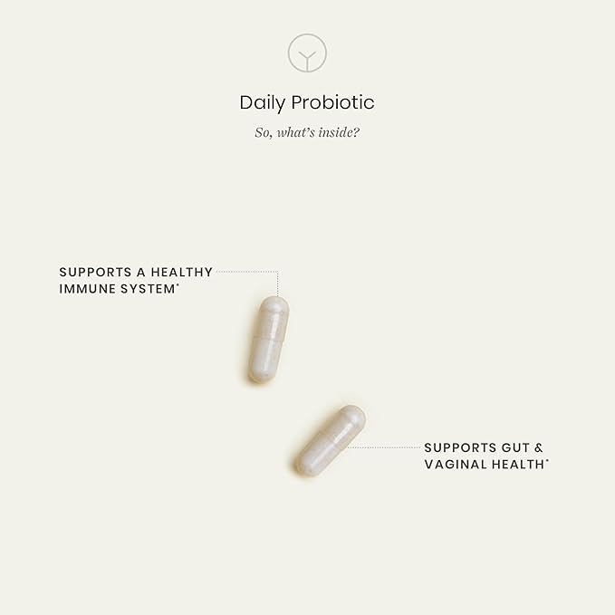 Perelel Daily Probiotic Women’s Supplement with 10 Billion CFU Supports Vaginal Health &amp Everyday Digestive Soy and Gluten Free Non GMO Shelf Stable 60 Capsules
