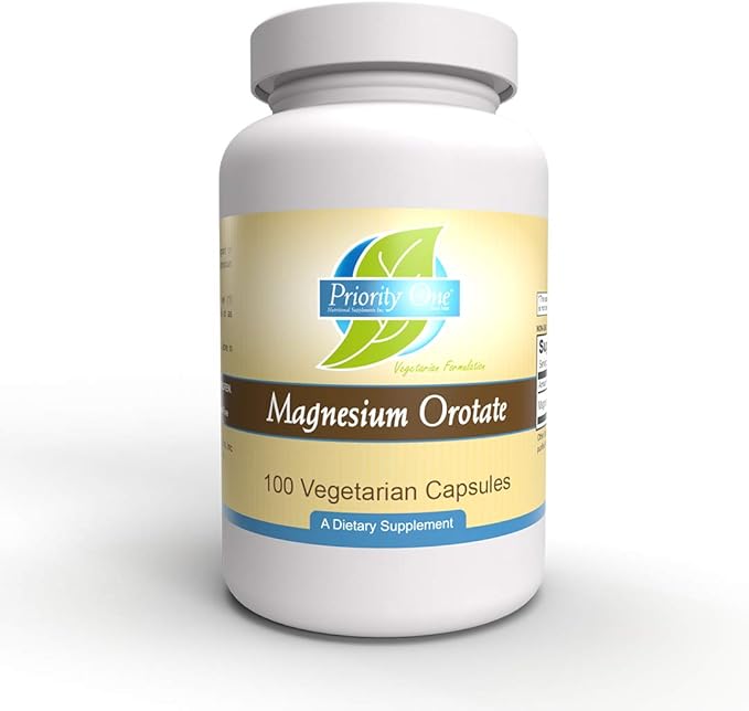 Magnesium Orotate 100 Vegetarian Capsules - Clinical Strength