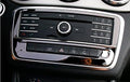 New Center CD Decorative Cover for Mercedes Benz CLA Class C117 2013-2016 CLA180 CLA200 CLA220 CLA250 (Black)