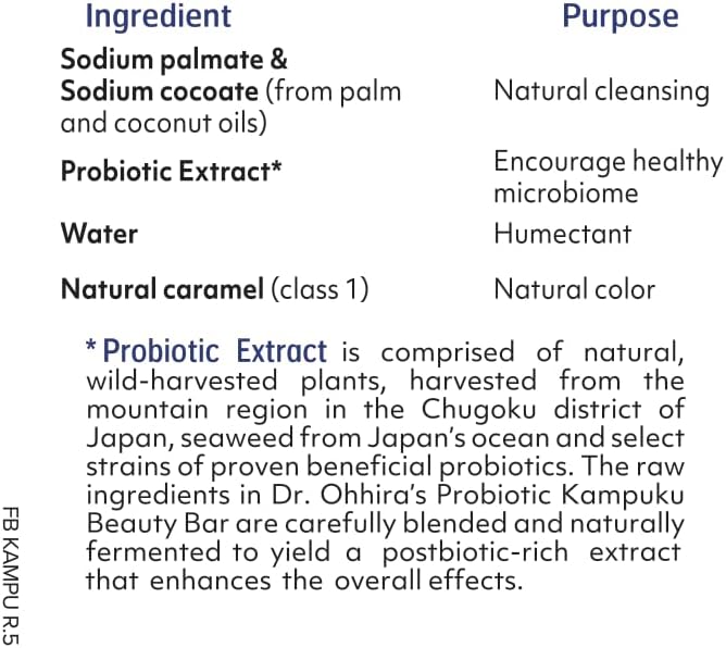 Dr. Ohhira's Probiotics Original Formula 60 Capsules with Bonus Beauty Bar Soap Travel Size 20g - No Refrigeration Supplement for Women and Men 13 Probiotic Strains