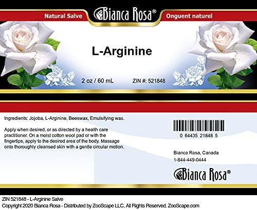 Bianca Rosa L-Arginine Salve (2 oz ZIN: 521848)