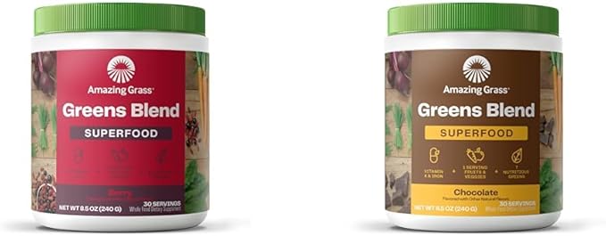Amazing Grass Greens Blend Superfood &amp Greens Blend Superfood: Super Greens Smoothie Mix