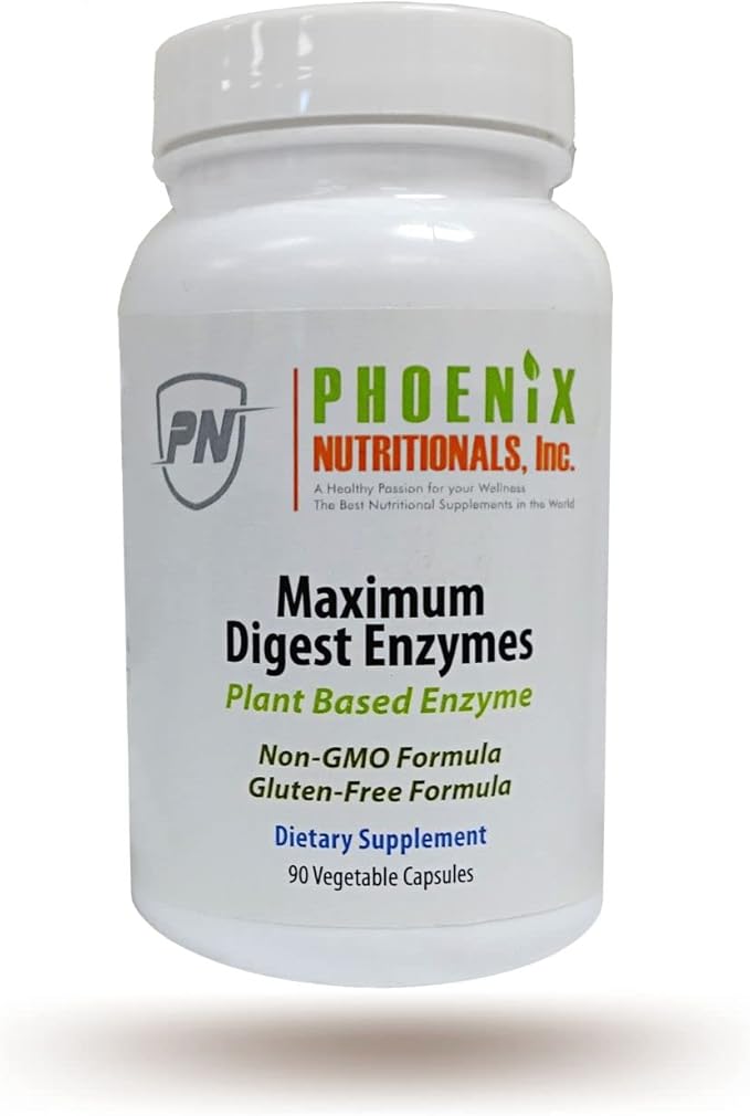 Maximum Digestive Enzymes ratio potency and bio-availability ELIMINATING GAS BLOATING INDIGESTION and ACID REFLUX whole enzymes and enzyme precursors designed to support enzyme production