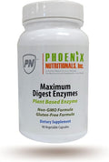 Maximum Digestive Enzymes ratio potency and bio-availability ELIMINATING GAS BLOATING INDIGESTION and ACID REFLUX whole enzymes and enzyme precursors designed to support enzyme production