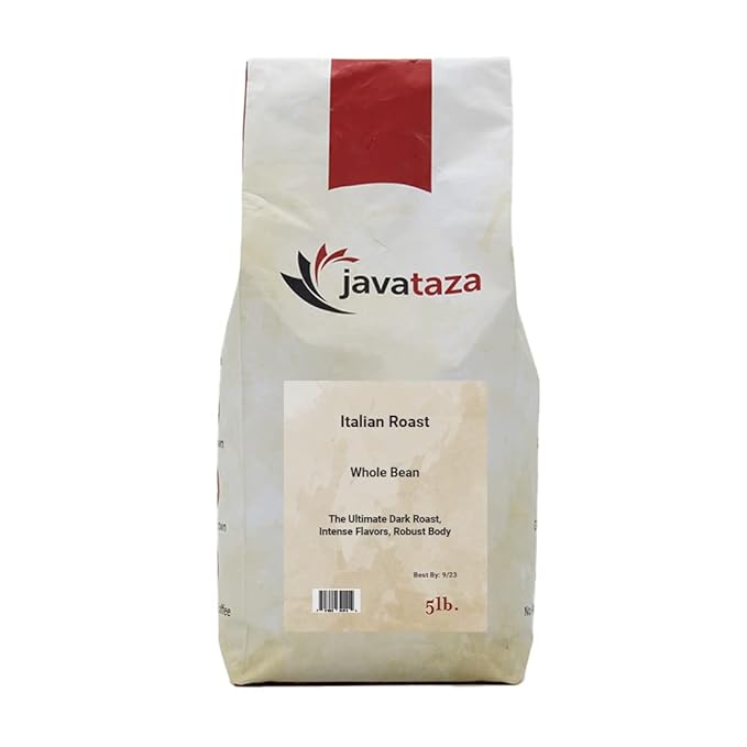 Italian Roast Whole Bean Coffee 5lb. - Fairly Traded Naturally Shade Grown