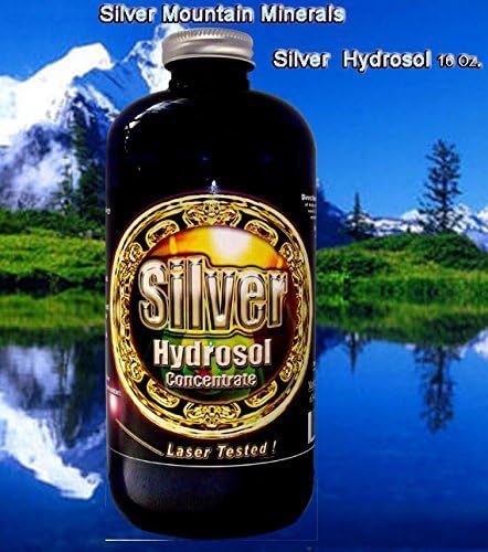 Silver Colloid (in Structured Water) 16 Oz. 240 ppm Silver Mountain Minerals (Most Bioavailable)