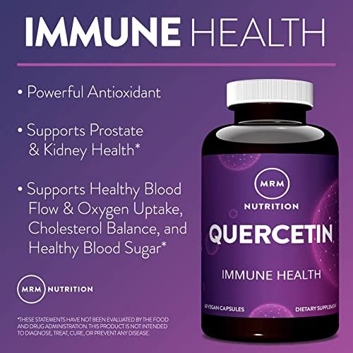 MRM Quercetin 500mg 60 Vegetarian Capsules