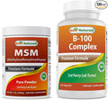 Best Naturals MSM Powder &amp B-100 Complex