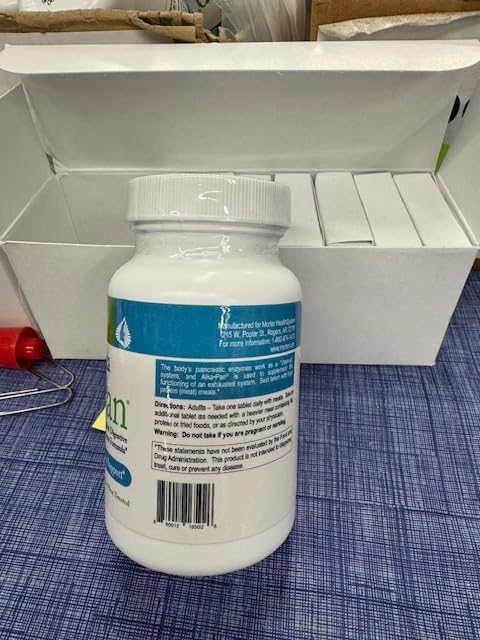Alka•Pan (12 Pack) Best Process Alkaline — Natural Digestive Supplement — Pancreatic Enzymes with Antioxidant-Rich Superfoods &amp Digestive Herbs