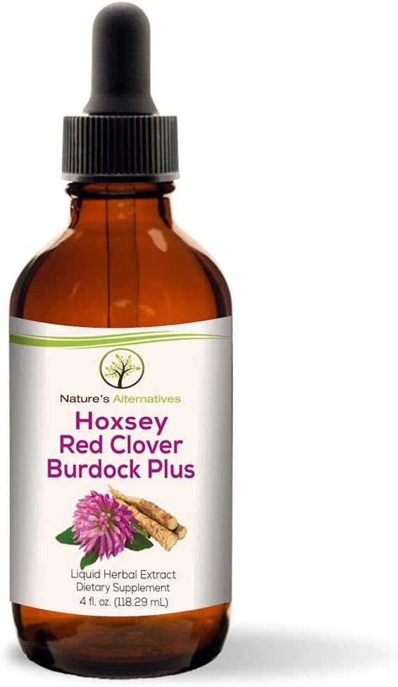 Nature's Alternatives Hoxsey Formula Red Clover Burdock Plus Herbal Extract 4 fl. oz.
