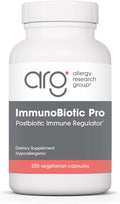 Allergy Research Group ImmunoBiotic Pro - Supports Immune System &amp Gut Barrier Function - Postbiotic Immune Regulator with Lactobacillus Rhamnosus Lysate - 66 Servings - 200 Capsules
