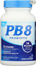 PB8 Acidophilus Probiotic 120 Count Bottle