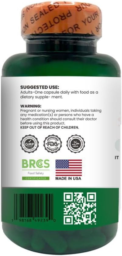 H4U Maximum Care Omega-3 from Fish Oil Dietary Supplement Softgels for Eye Brain Bone &amp Heart Health (90 Count)