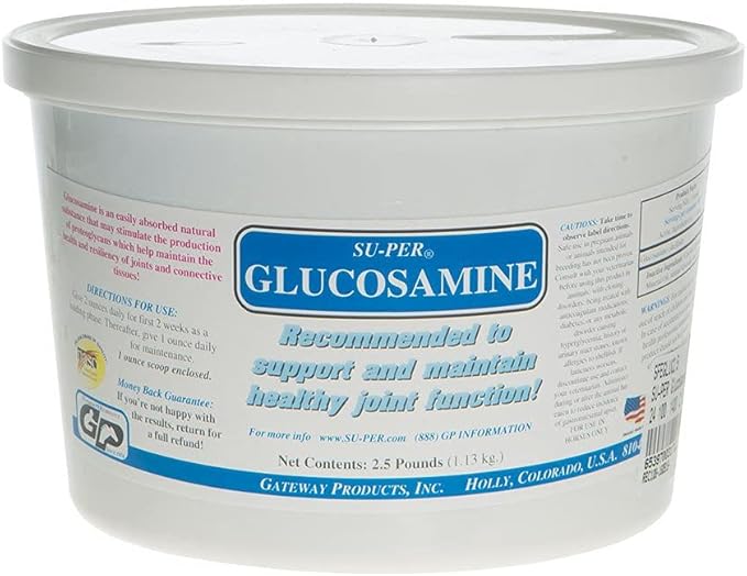 Gateway SU-PER Glucosamine - 2.5 pounds Powder - 40 Servings