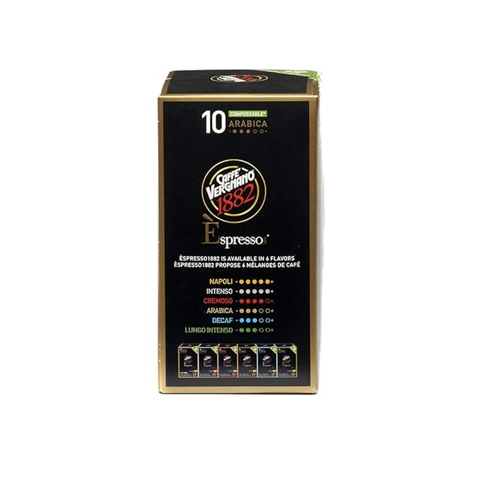 Caffè Vergnano Arabica Capsules Compatible with Original Line Machines by Nespresso - 10 capsules