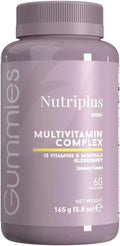 FARMASi Nutriplus Kids Multivitamin Gummies 13 Vitamins and Minerals with Elderberry Extract Strawberry Flavor Vegan Gelatin Free 60 Gummies 5.8 oz