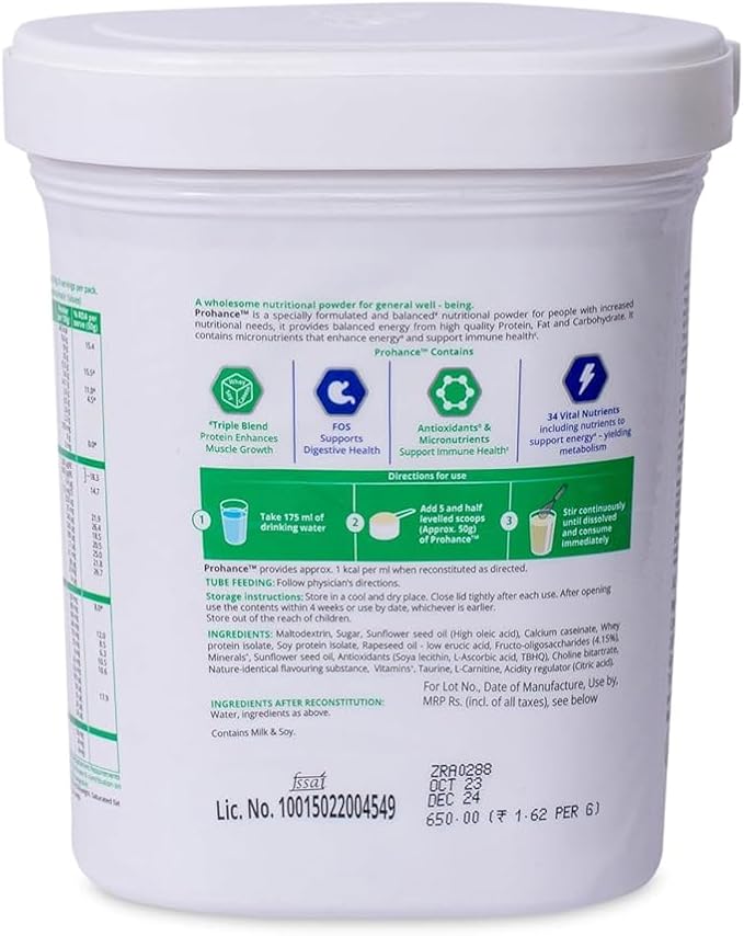 Nutrition and Food - 400 g (Vanilla)