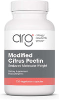 Allergy Research Group ARG Modified Citrus Pectin - 1.5 g Modified Citrus Pectin - Supports Gastrointestinal Cleansing - Vegetarian Capsules - Hypoallergenic Formula - 40 Servings - 120 Capsules