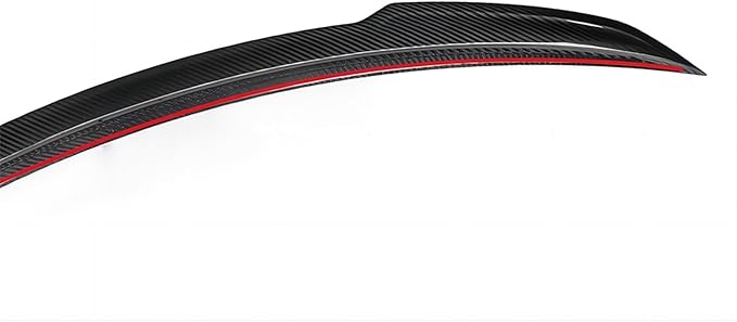 Dry Carbon Fiber Rear Trunk Spoiler Wing Lip Bootlid Compatible with Mercedes Benz 20-23 W118 CLA Class and CLA35 CLA45S X Style Decktail