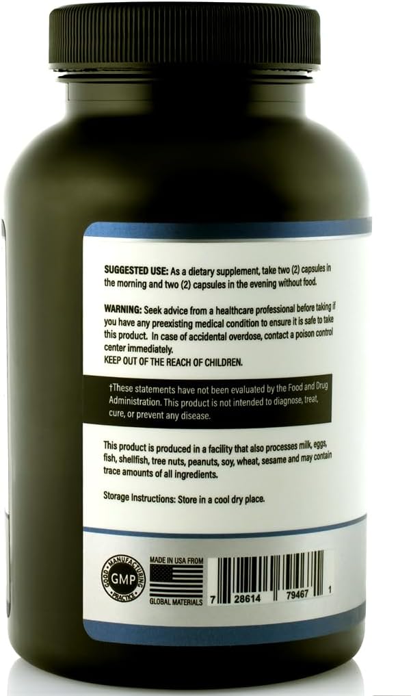 Spike Protein Removal - Original Spike Detox Formula with Nattokinase Bromelain &amp Curcumin - 3-in-1 Immune System Supplement - Non-GMO Vegan Gluten-Free Made in USA - 120 Capsules (30 Day Supp