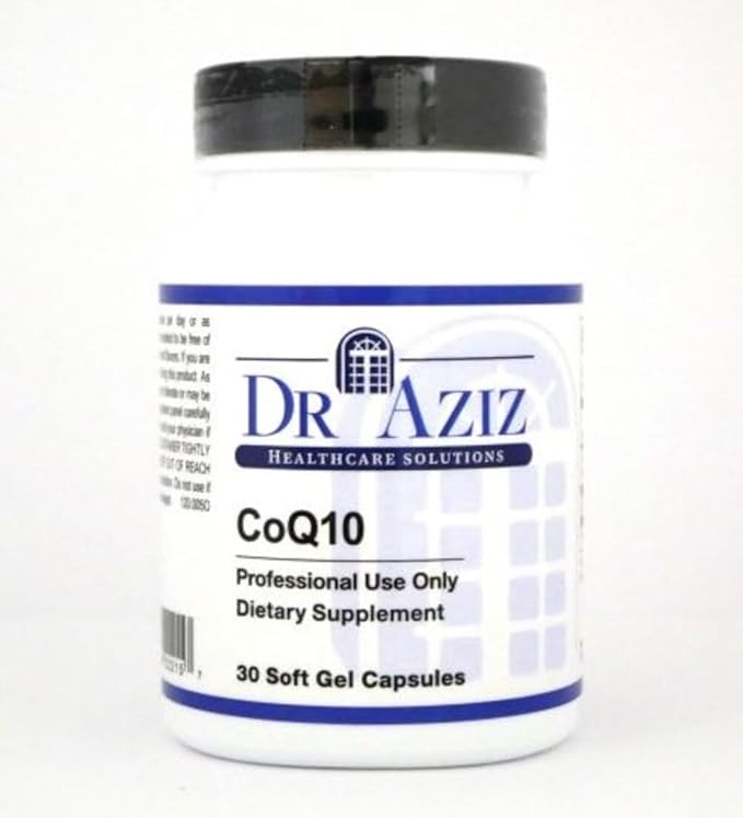 CoQ10 100 mg - Coenzyme Q10 Supplement - Supports Heart &amp Cellular Energy - Antioxidant Support - 30 Soft Gel Capsules.