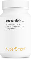 Supersmart - Alpha Glycosyl IsoQuercitrin 200mg per Day - Bioactive Quercetin EMIQ - Flavonoid Supplement | Non-GMO &amp Gluten Free - 60 Vegetarian Capsules
