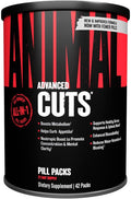 Animal Cuts Thermogenic Fat Burner - Weight Loss Pills for Women and Men for Metabolism Energy Focus and Nootropic Brain Support with Ketones Appetite Suppressant Diet Pills 42 Packs