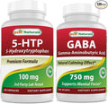 Best Naturals 5-HTP (5-hydroxytryptophan) 100 mg &amp GABA 750 mg