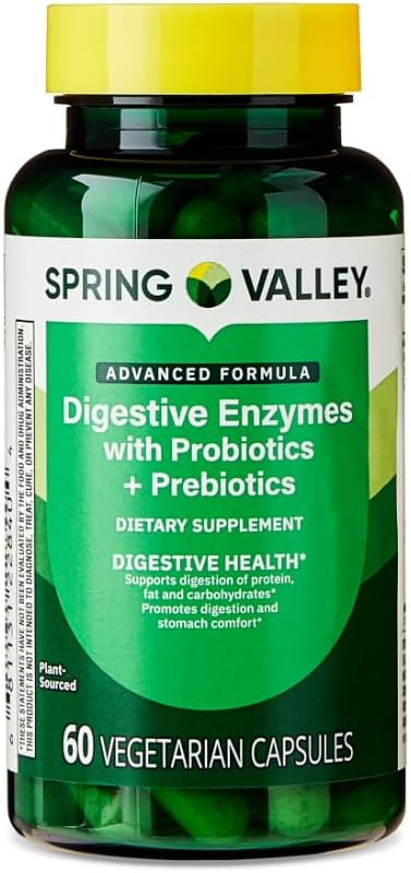 Advanced Papaya Ginger Root Turmeric Fennel Seed Peppermint Leaf Apple Pectin Powder 60 Capsules + Dipaze Gift (Container)