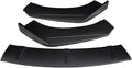 3Pcs Car Accessories Bumper Lip Side Sport Splitter Spoiler Body Kit Compatible For Benz CLA Class CLA200 CLA250 2013 15 19 2022(Matte Black)