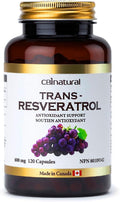 Trans-Resveratrol 600mg High Potency Antioxidant Supports Cellular Health &amp Healthy Aging 120 Vegan Capsules 4-Month Supply Non-GMO Gluten Free