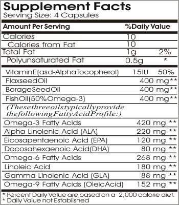Advanced Essential Oils // 100 Capsules // Pure // by PureControl Supplements