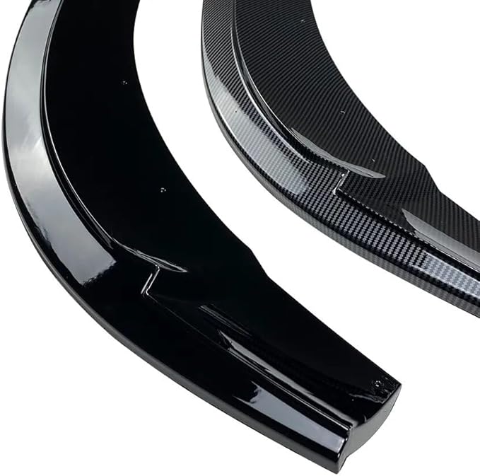 KLUfo Car AccessoriesFront Bumper Lip Spoiler Splitters Body KitCompatible for Mercedes BenzC117 CLA Class CLA200 CLA260 CLA45 AMG 2013-2015 (Size : Carbon Look)