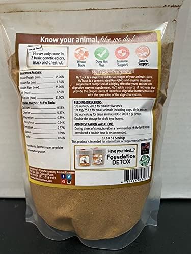 NuTrack-Progestall 1 Lb. Concentrated Non-GMO Organic Digestive Enzyme Supplement.