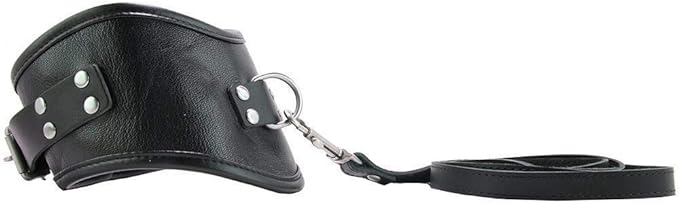Isabella Sinclaire Leather Posture Collar with Leash
