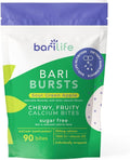 Calcium Citrate Bariatric Calcium Chews with 1000 IU Vitamin D3 - Ideal for Bariatric Patients - BariBurst by Bari Life (Sour Green Apple)