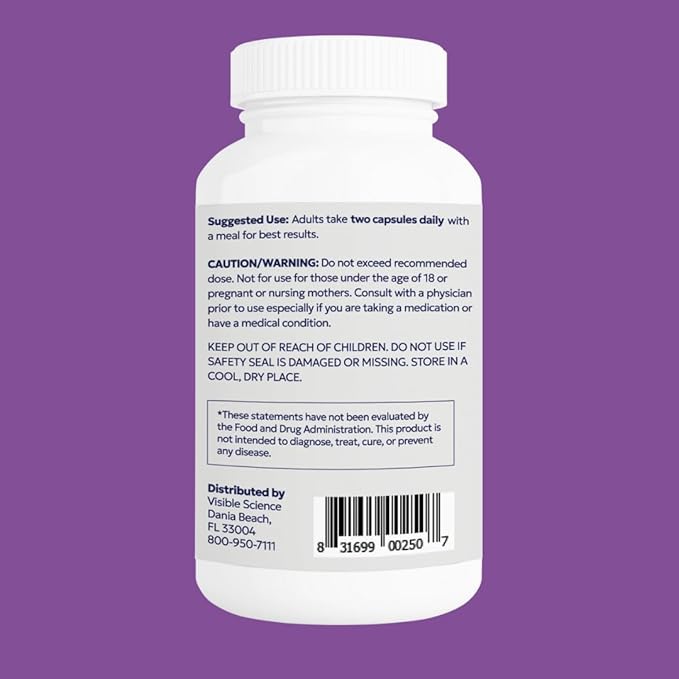 Thyroid Support – Energy Focus &amp Metabolism Supplement with Iodine Selenium Ashwagandha B12 &amp Zinc – Non-GMO 60 Capsules