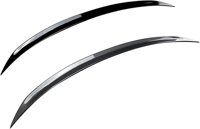 Car Trunk Tail Wing Body Kit Spoilers for Cars Trunk Wing Spoiler Compatible with Benz CLA Class C117 CLA200 CLA260 2013-2019(Carbon Fiber Look)