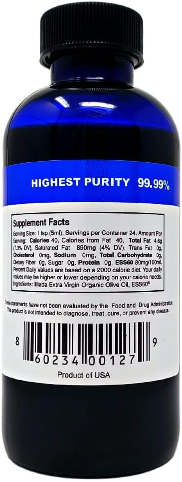 SES Research Combo of C60 Super Antioxidant Olive Oil and 100% Organic Coconut Derived MCT Oil - 150ml