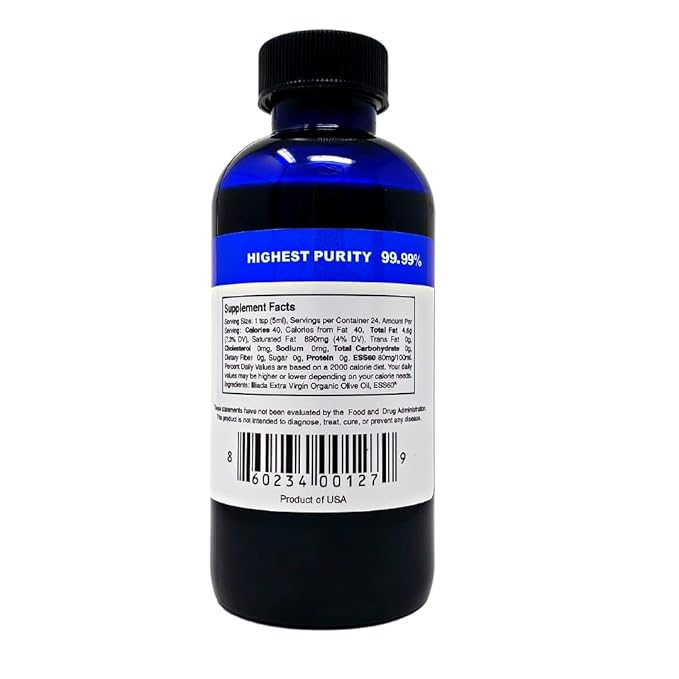 SES Research Combo of C60 - Super Antioxidant Olive Oil and 100% Organic Coconut Derived MCT Oil - 150ml