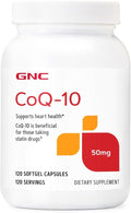 GNC CoQ-10 50mg Supports Heart Health 120 Count