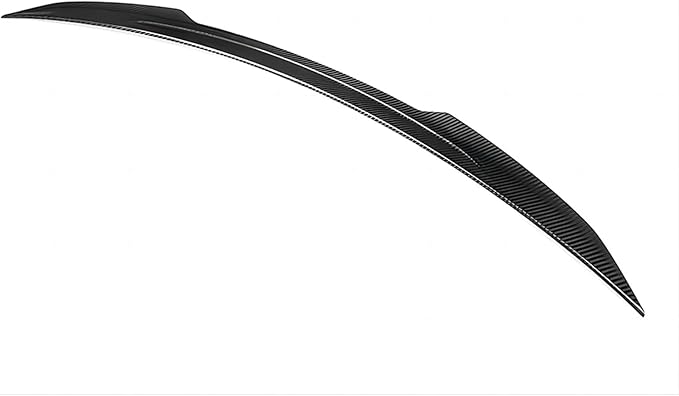 Dry Carbon Fiber Rear Trunk Spoiler Wing Lip Bootlid Compatible with Mercedes Benz 20-23 W118 CLA Class and CLA35 CLA45S X Style Decktail