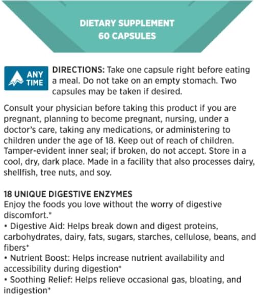 Melaleuca Good Zymes™ Digestive Enzymes - 60 Capsules