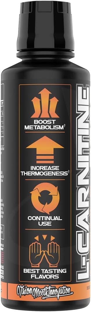 VMI Sports L-Carnitine 3000 Liquid | 3000 mg Carnitine Supplement | Zero Calorie Zero Sugar Keto Friendly for Men and Women – Great Tasting| 31 Servings (Peach Mango 16 fl. oz.)
