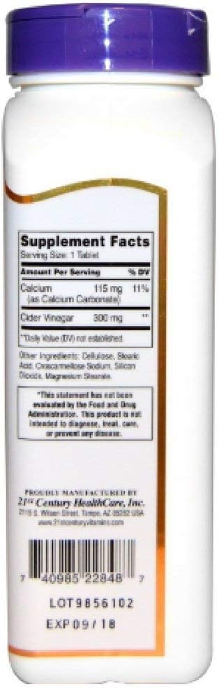 21st Century L-Arginine 1000mg Maximum Strength 100 ea (Pack of 6)