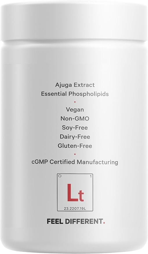 Codeage Turkesterone Supplement 4-Month Supply Hydroxypropyl-β-Cyclodextrin Liposomal Delivery Sports Pre &amp Post-Workouts Ajuga Turkestanica Vegan Gluten-Free Non-GMO - 120 Capsules